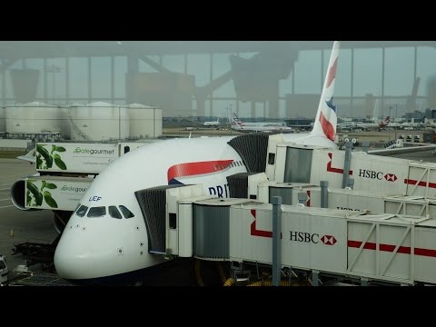 British Airways A380 business class London to Los Angeles