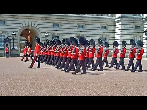 Changing the Guard, at Buckingham Palace