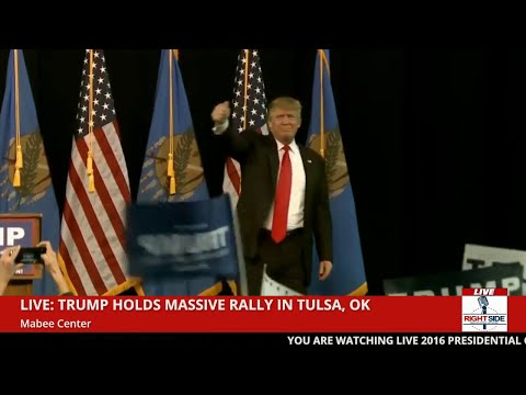 FULL EVENT: Donald Trump MASSIVE Rally 15,000 + in Tulsa, OK (1-20-16)