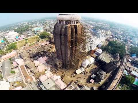 Puri Jagannath Temple Aerial View HD Full