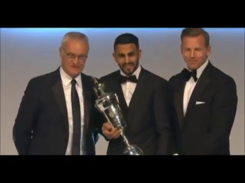 Riyad Mahrez Is Named PFA Player Of The Year