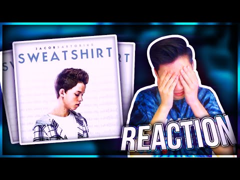 REACTING TO Jacob Sartorius NEW SONG Sweatshirt (Ft.LeafyisHere)