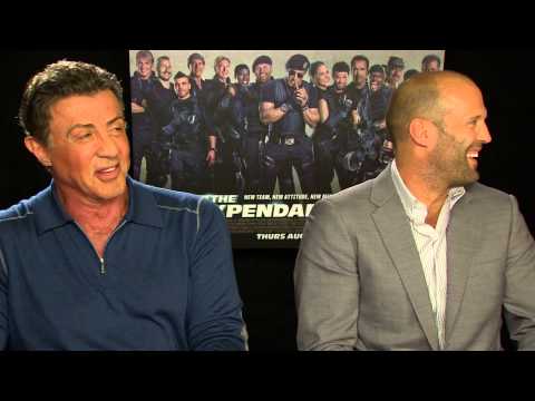 The Expendables 3 - Sylvester Stallone and Jason Statham interview