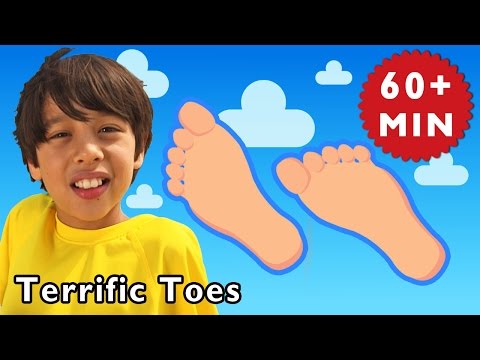 Terrific Toes and More | Nursery Rhymes from Mother Goose Club!