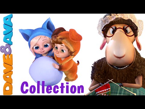 Baa Baa Black Sheep | Christmas Nursery Rhymes Collection | Baa Baa Black Sheep from Dave and Ava