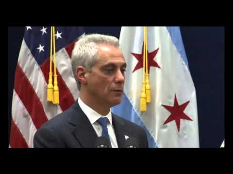 rahm Emanuel Ripped By Media During News Conference On Chicago Police