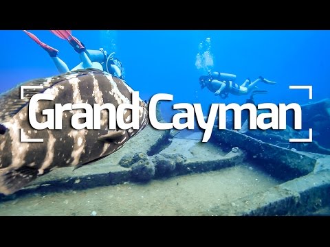 CAYMAN ISLANDS SCUBA DIVE SHIPWRECK