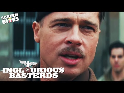 Inglourious Basterds - Brad Pitt "I'm Putting together a special team" OFFICIAL HD VIDEO