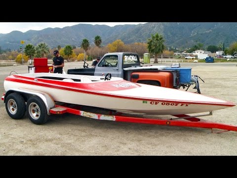 Boatkill! The Muscle Truck-to-Boat Extreme LS Engine Swap! - Roadkill Ep. 36