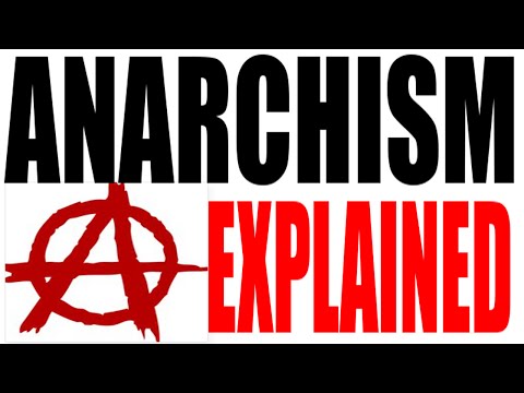 What is an Anarchist?