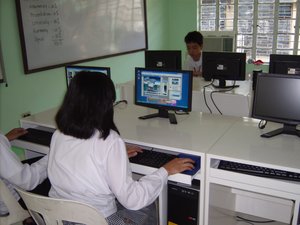 Students - Computer lab - School - Internet - ICT (Information and Communications Technology)