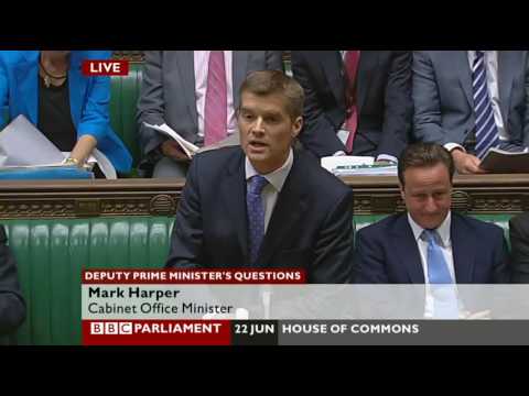 Nick Clegg's first ever Deputy PMQs, part1/2 (22Jun10)