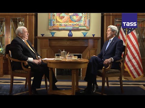 US Secretary of State John Kerry in interview with TASS First Deputy Director General Mikhail Gusman