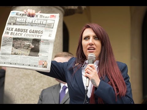 BRITAIN FIRST DEPUTY LEADER JAYDA FRANSEN INTERVIEWED BY BBC RADIO