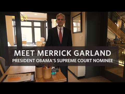 Meet Merrick Garland, President Obama's Supreme Court Nominee