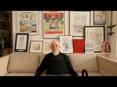 Hanging With Al Jaffee, MAD Magazine's 95-Year-Old Journeyman Cartoonist