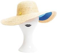 Jonathan Adler   Color Block Hat - Turquoise.Blue