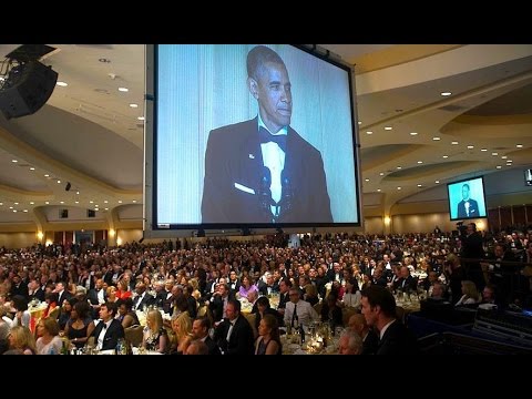 FULL Event: 2016 White House Correspondents' Dinner - President Obama roasts Donald Trump (4-30-16)