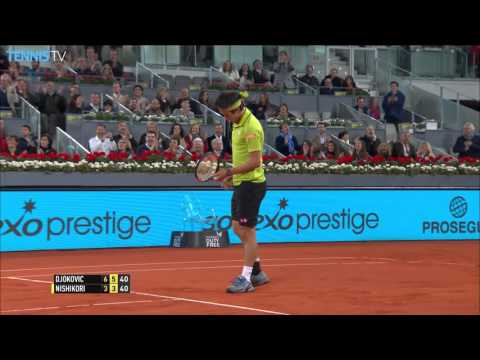 Nishikori Grinds Out Hot Shot Madrid 2016