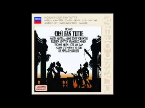 Mozart, Cosi Fan Tutte, Marriner