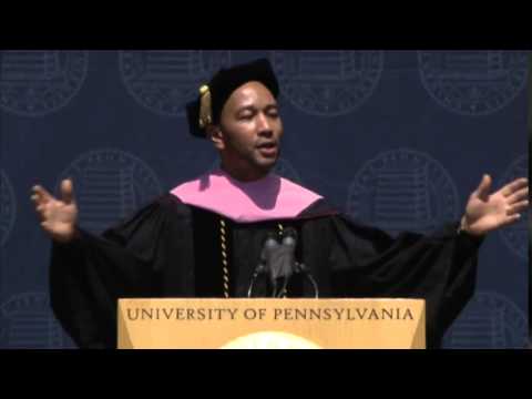 Penn's 258th Commencement Ceremony - Commencement Speaker John Legend