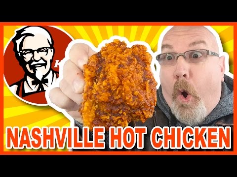 KFC ★ Nashville HOT Chicken ★ Review in Niagara Falls USA