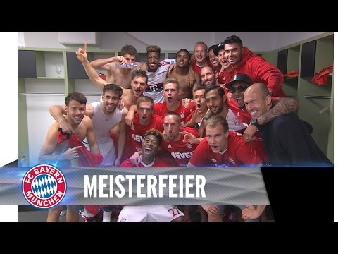 So feiern die Bayern in Ingolstadt