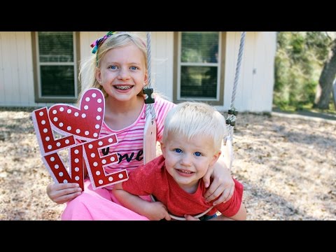 24 Hours With 5 Kids on Valentines Day