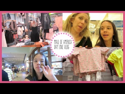 MALL OF AMERICA: DAY 1 VLOG! {American Apparel, Macarons, and Nonstop Shopping!}