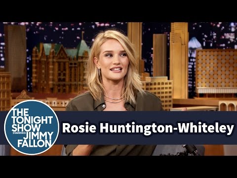 Rosie Huntington-Whiteley Teaches Jimmy Cockney Slang