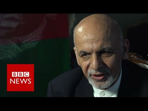 President Ashraf Ghani (FULL) interview - BBC News