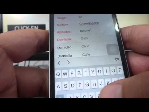 Como crear una cuenta de app store para mi iphone 5S 5C 5 4 iOS 7 español Channeliphone