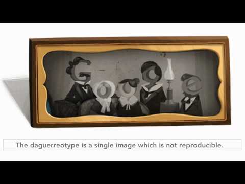 Louis Daguerre Google doodle