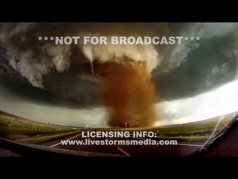 EXTREME Video of the Eckley & Wray, CO Tornadoes - 5/7/16