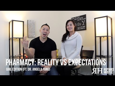 Pharmacy: Reality vs Expectations (Girl Edition) ft. Angela Fang