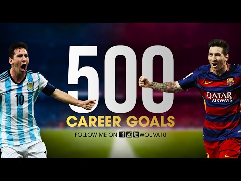 Lionel Messi ● ALL 500 Carreer Goals ● 2004-2016 | HD