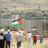 Photo from demonstration in Ni'lin. Photo credit: Palestine Solidarity Campaign