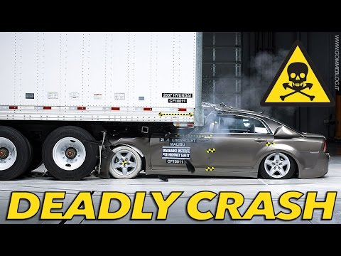 DEADLY CRASHES - IIHS Crash Tests Accident Cars