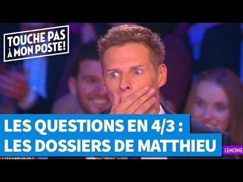 Les 4/3 de Jean-Luc Lemoine : Les dossiers de Matthieu Delormeau