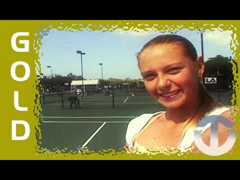 14-year-old Maria Sharapova on Trans World Sport