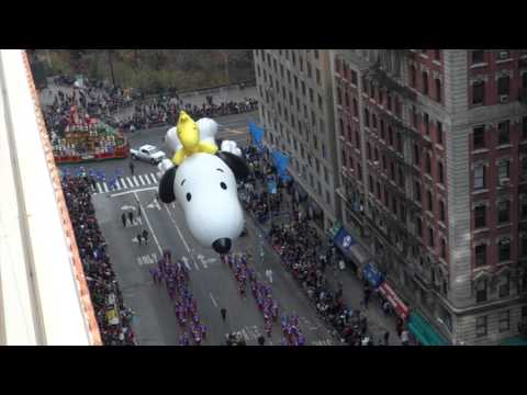 2015 Macy's Thanksgiving Day Parade: A Bird's-Eye View