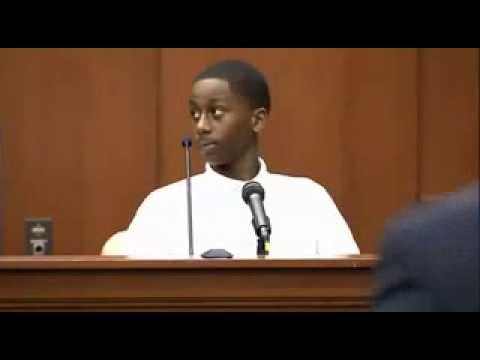 George Zimmerman trial day 1 witness 1 Trayvon Martin's friend (who he bought skittles for)