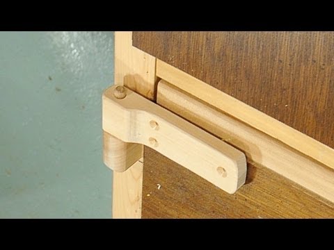 Making wooden hinges