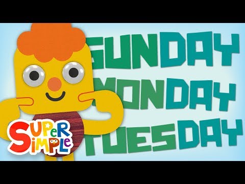 Days Of The Week Song | Nursery Rhyme | Super Simple Songs