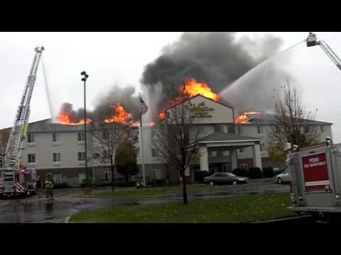 Holiday Inn Express fire