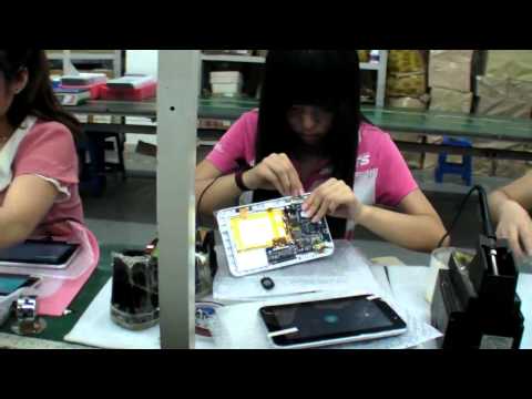 Assembling Android Tablet Factory Tour in China ( This is how your tablet is made )