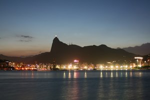 Rio de Janeiro at night