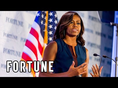 Michelle Obama: Fortune's Most Powerful Women show what educated women can do