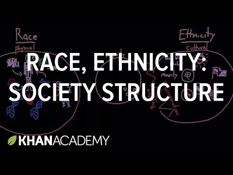 Demographic structure of society- race and ethnicity