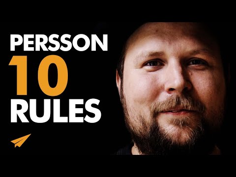 Markus Persson Interview - Markus "Notch" Persson's  Top 10 Rules For Success